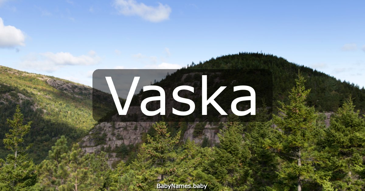 Vaska
