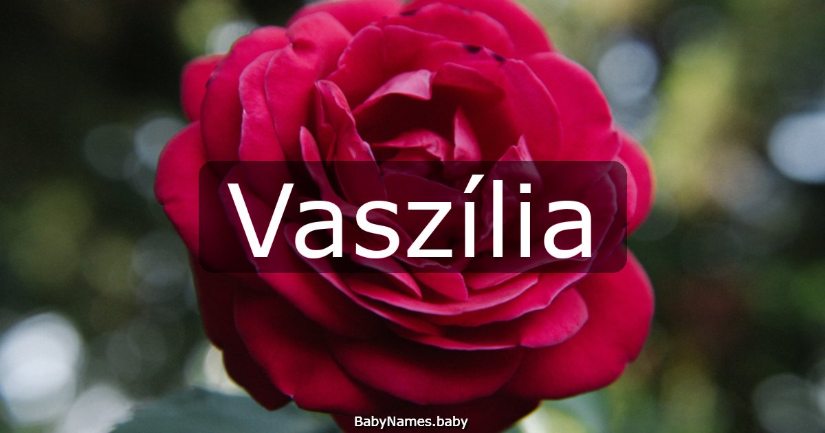 Vaszília