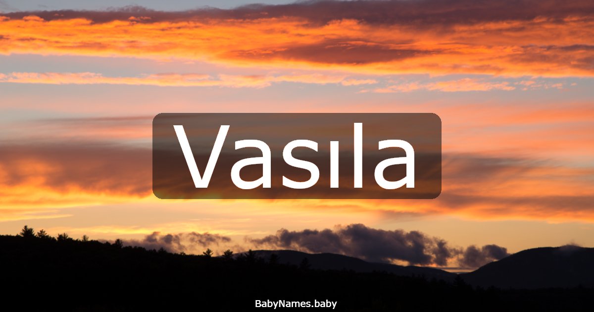 Vasıla