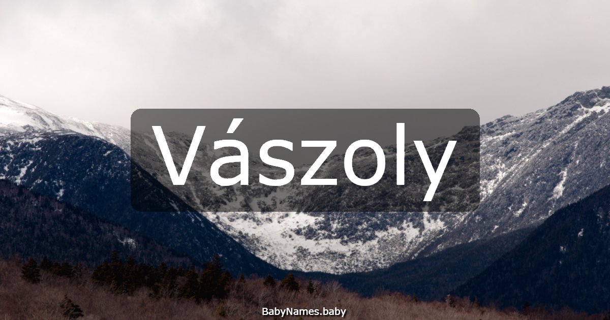 Vászoly