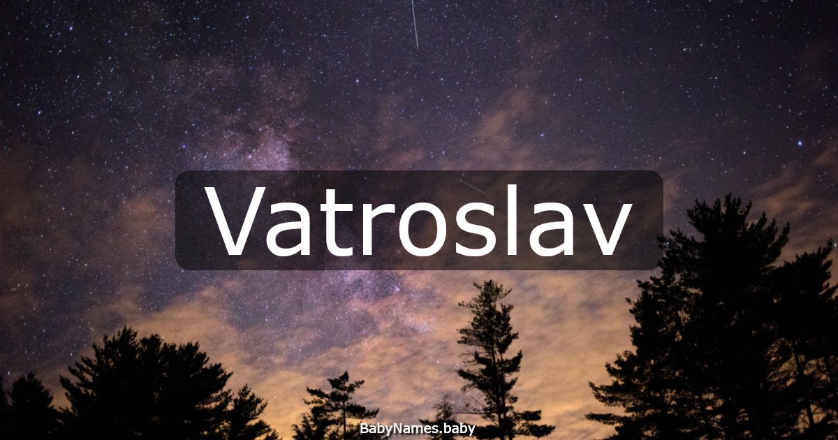 Vatroslav
