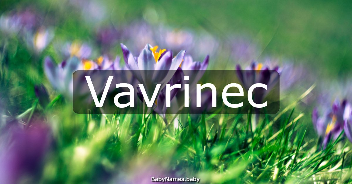 Vavrinec