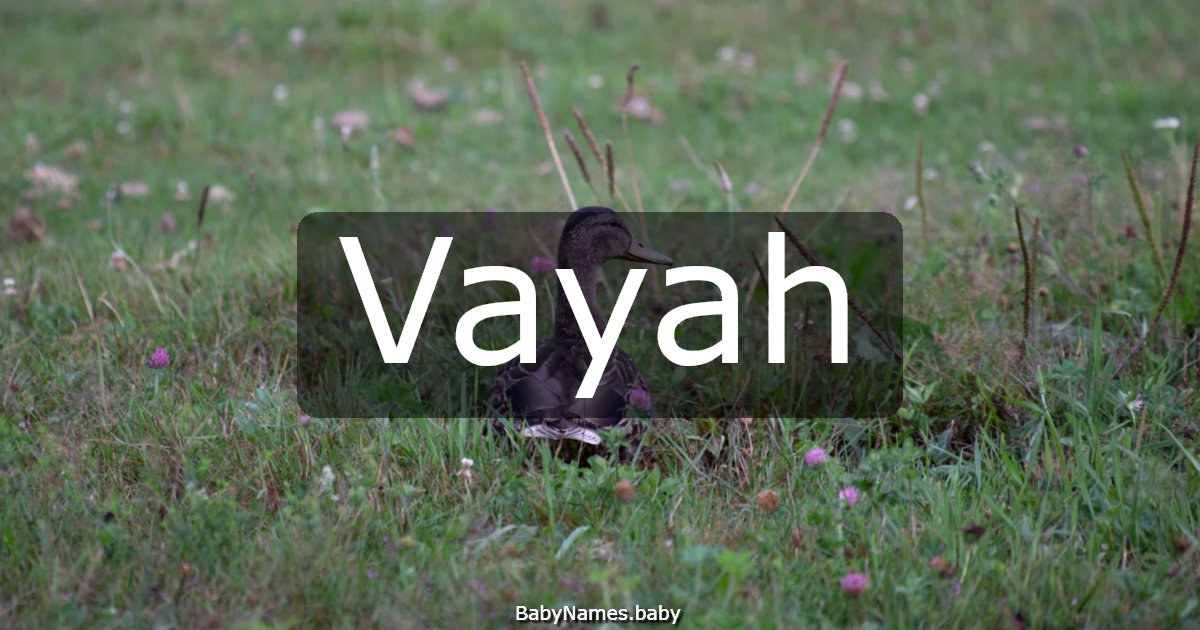 Vayah