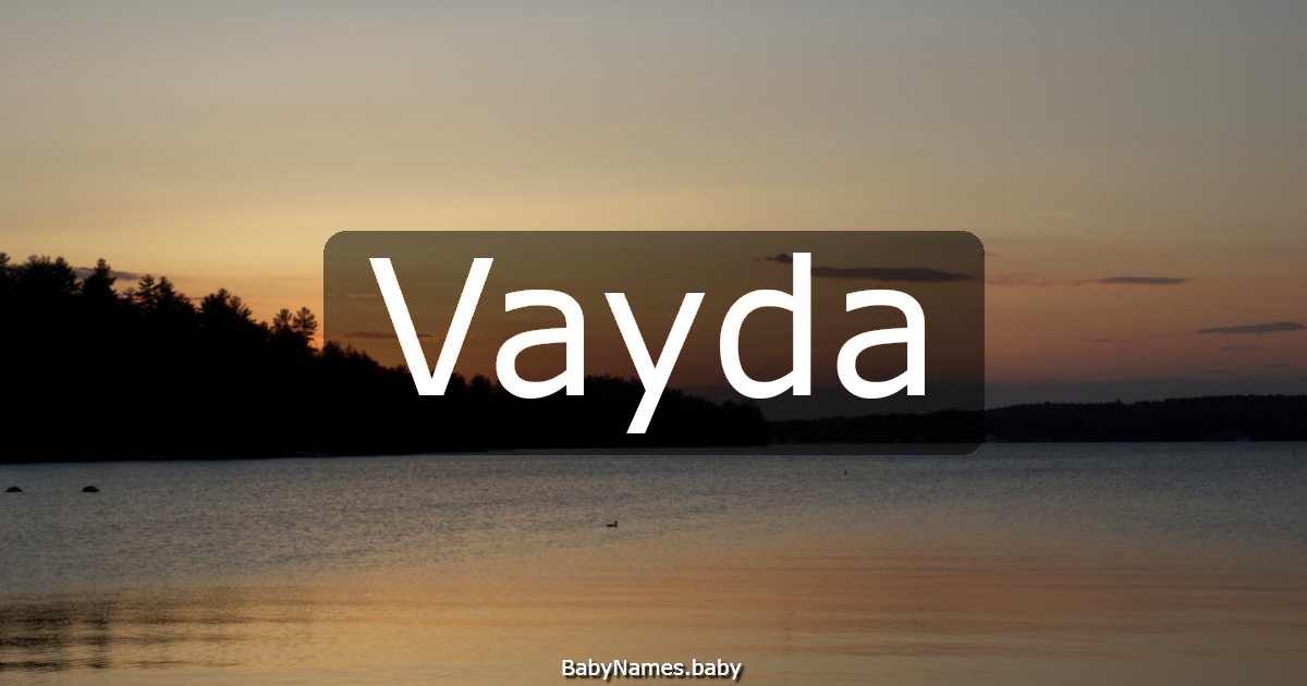 Vayda