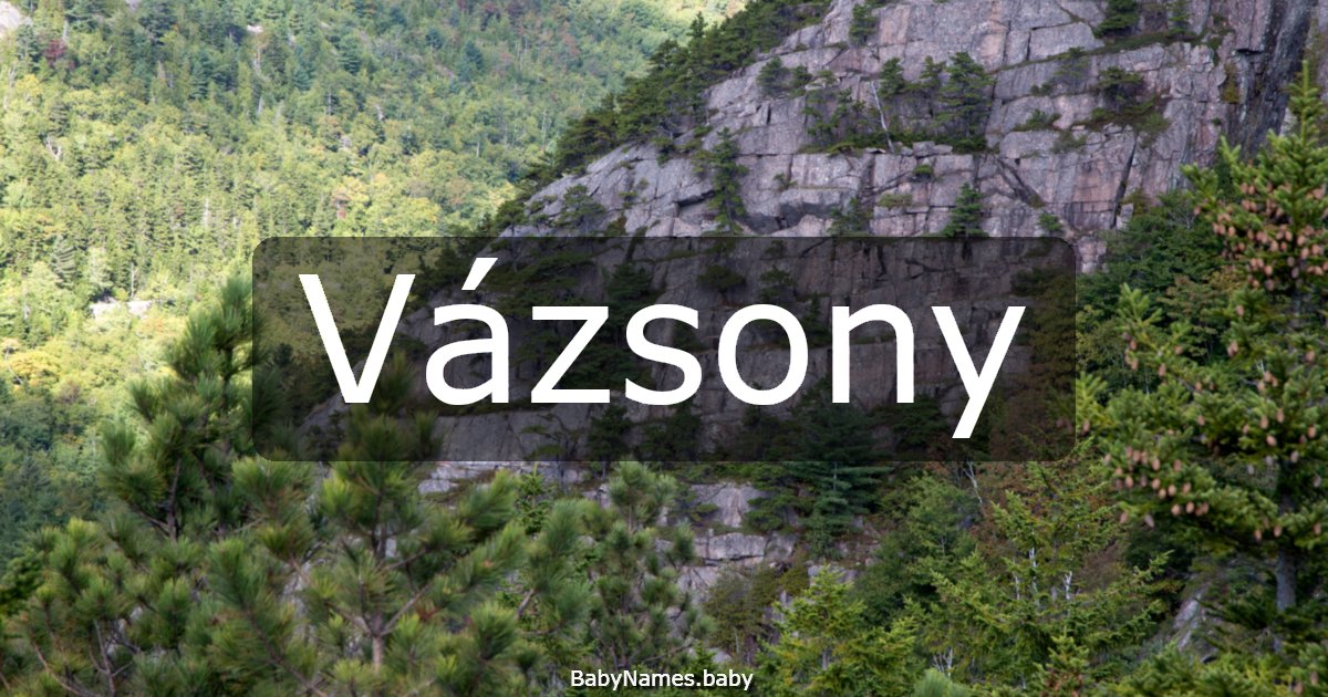 Vázsony