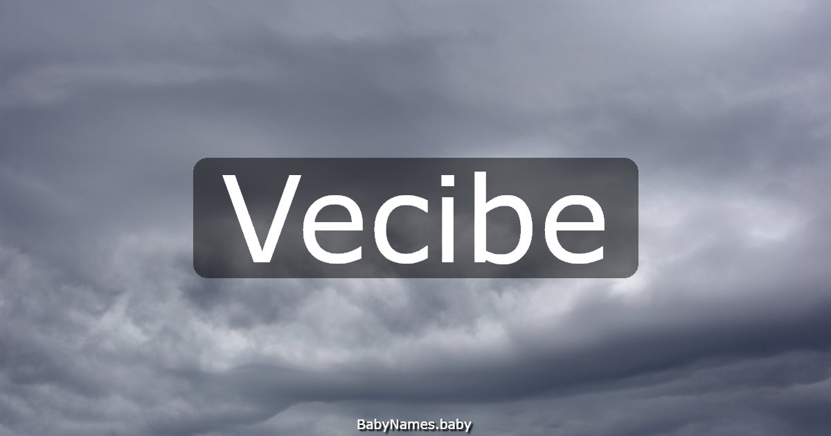 Vecibe