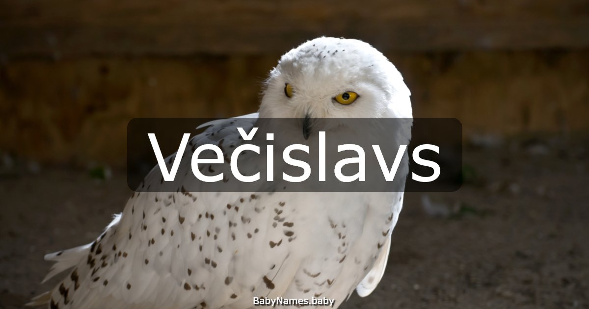 Večislavs