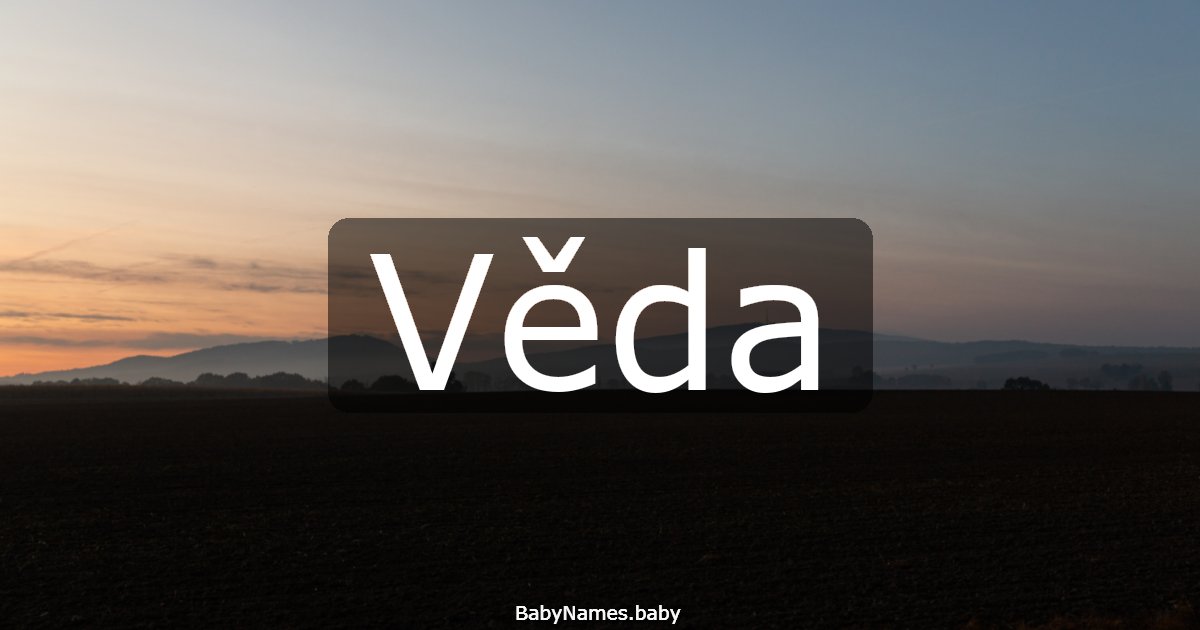 Věda