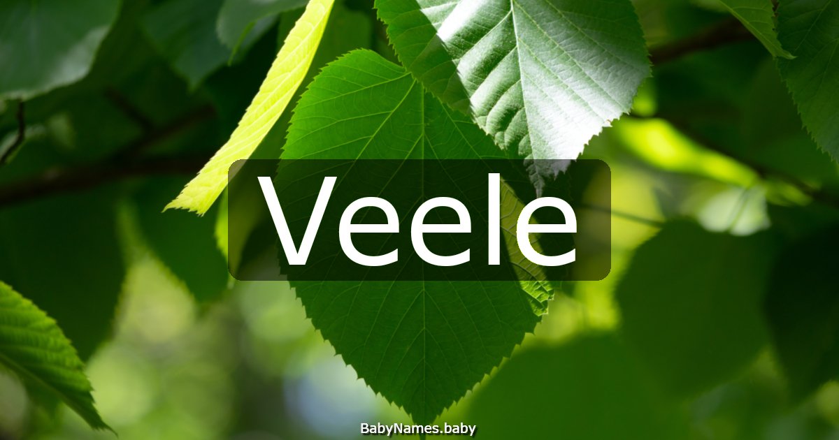 Veele