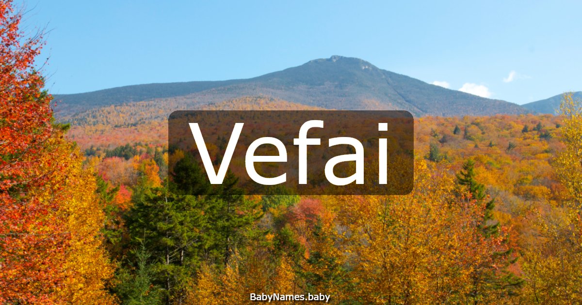 Vefai