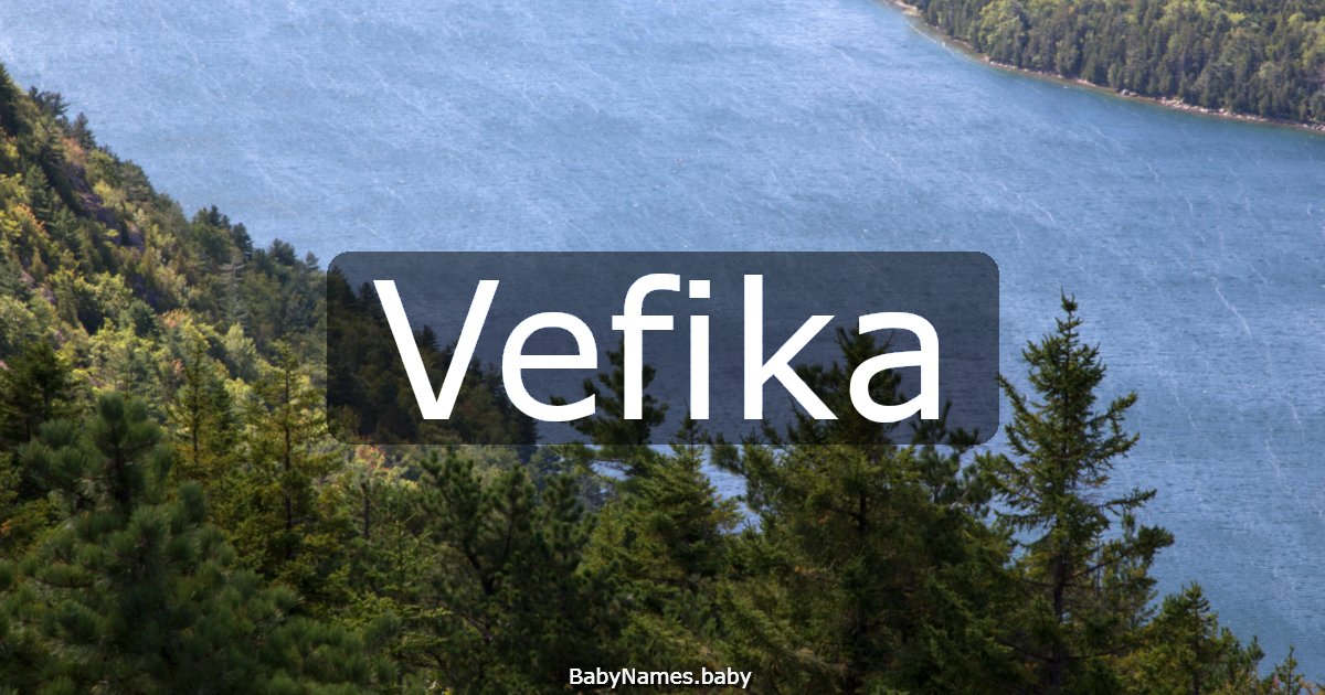 Vefika