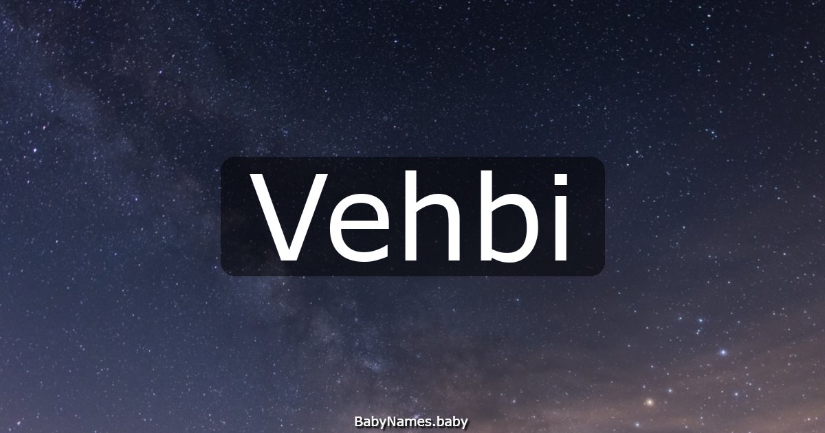 Vehbi