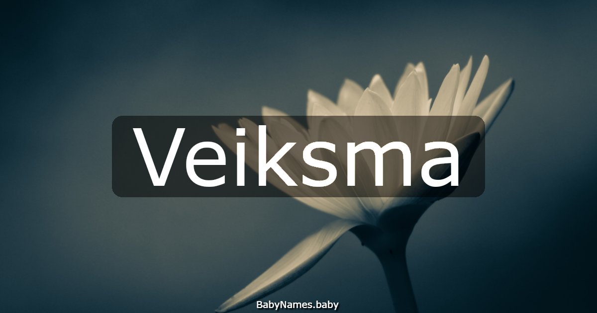 Veiksma