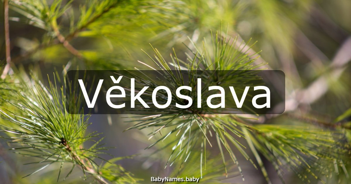 Věkoslava