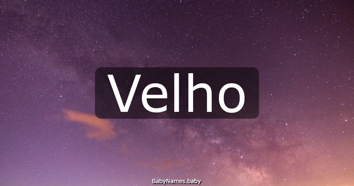 Velho