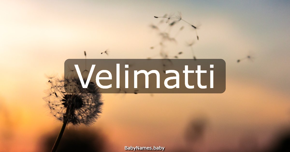 Velimatti