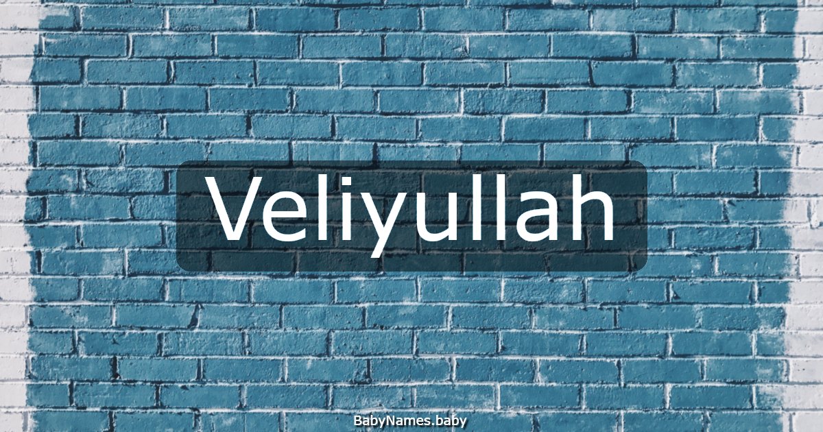 Veliyullah