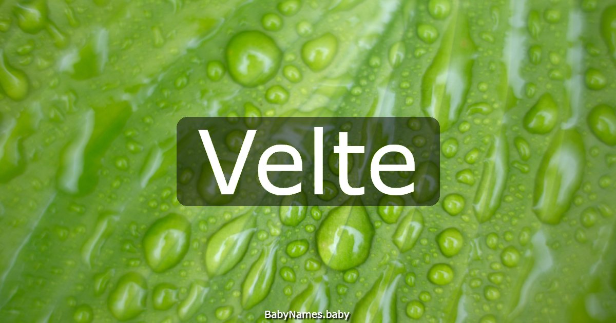 Velte