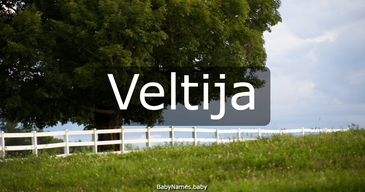 Veltija