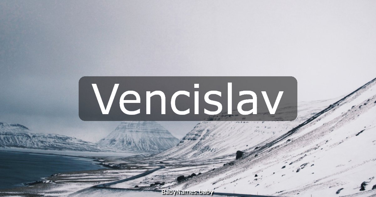 Vencislav