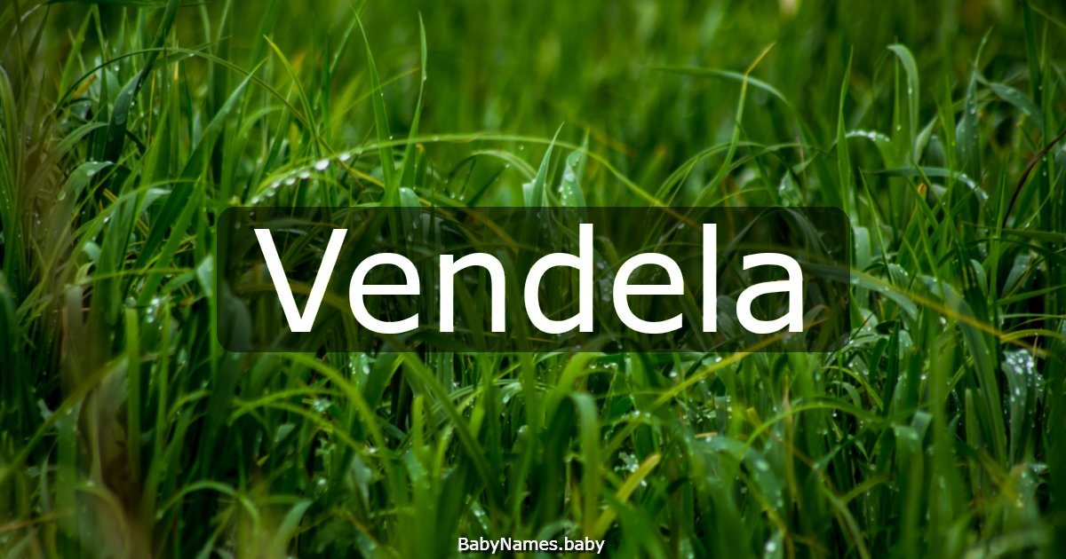 Vendela