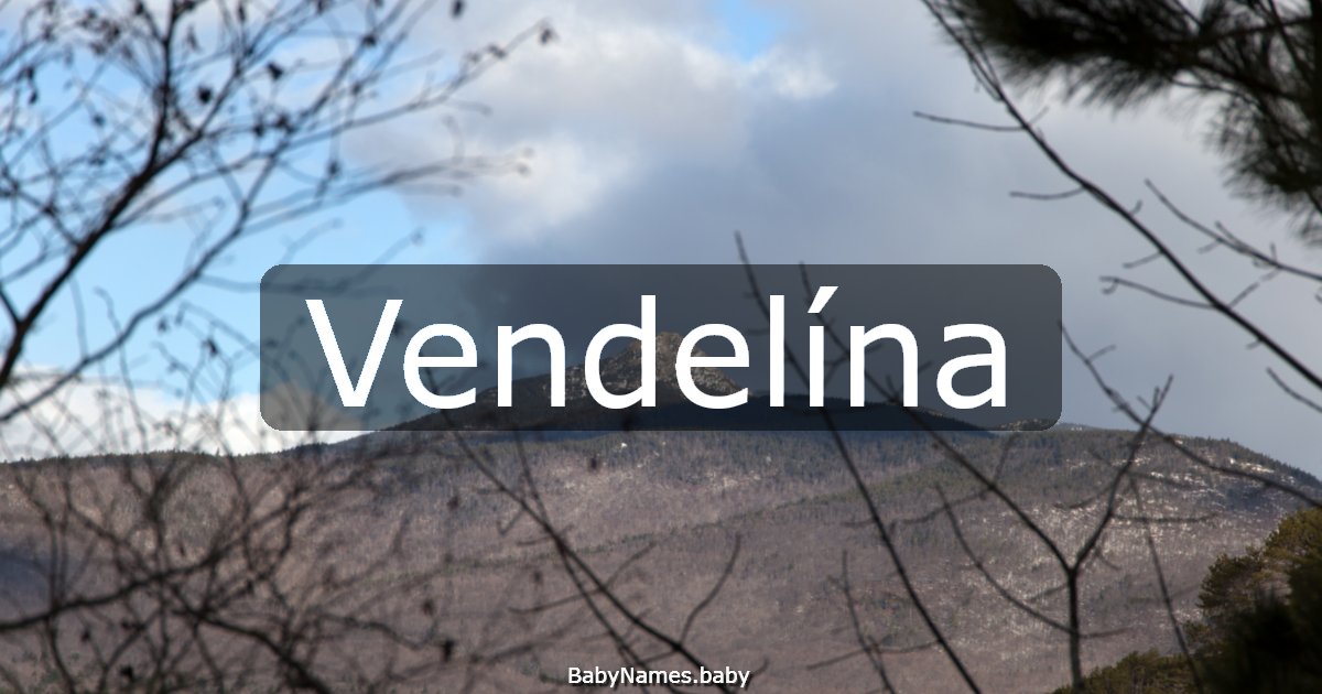 Vendelína