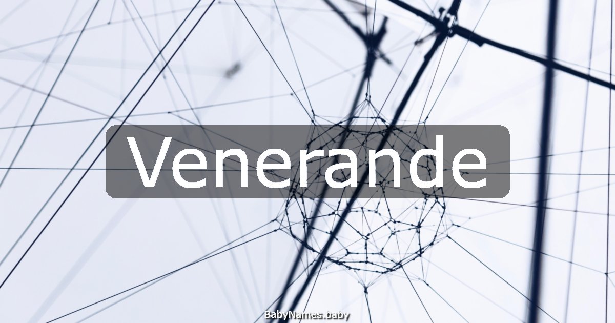 Venerande