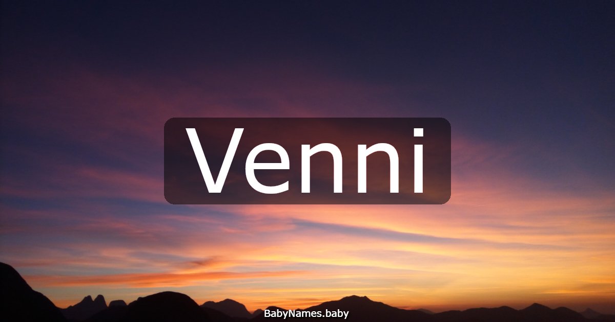 Venni
