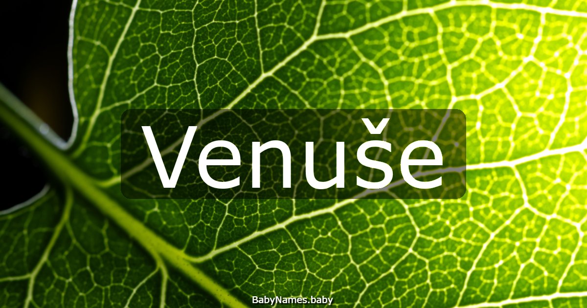 Venuše