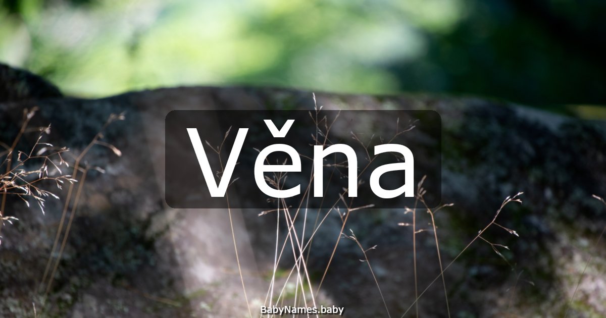 Věna