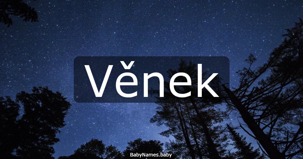 Věnek