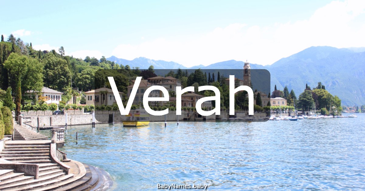 Verah