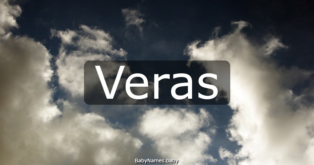 Veras