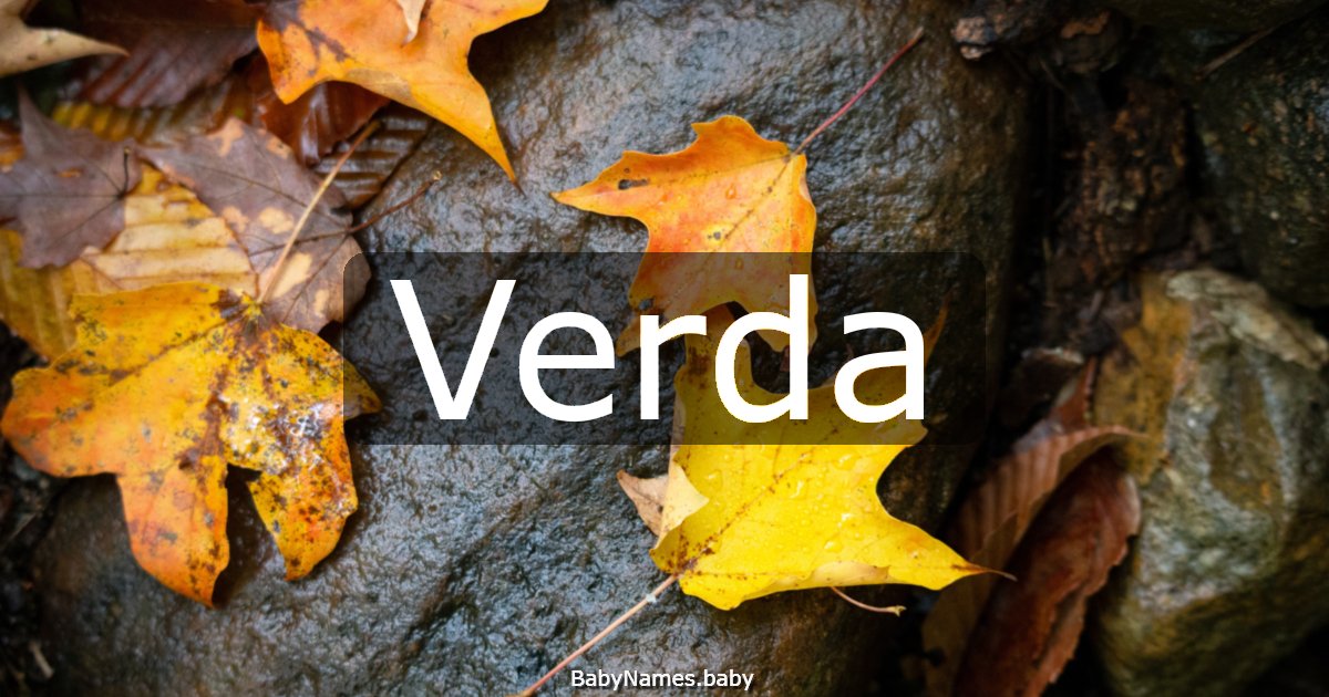 Verda