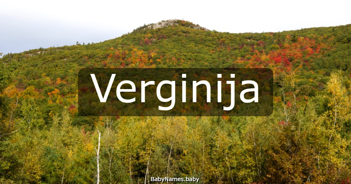 Verginija