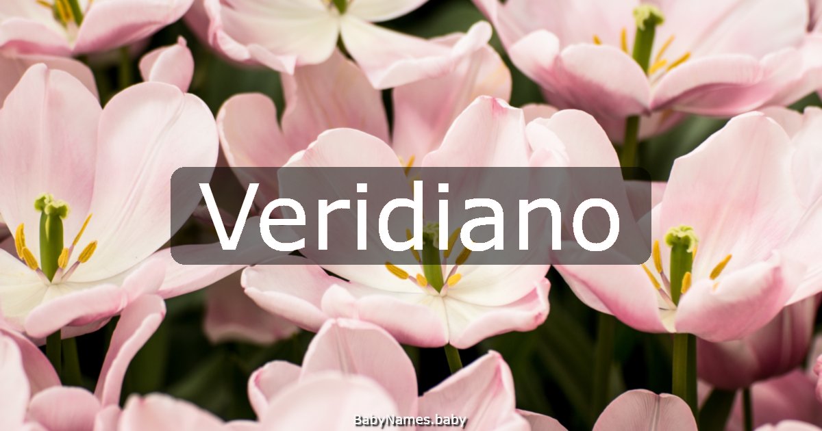 Veridiano