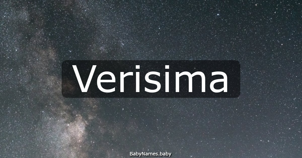 Verisima