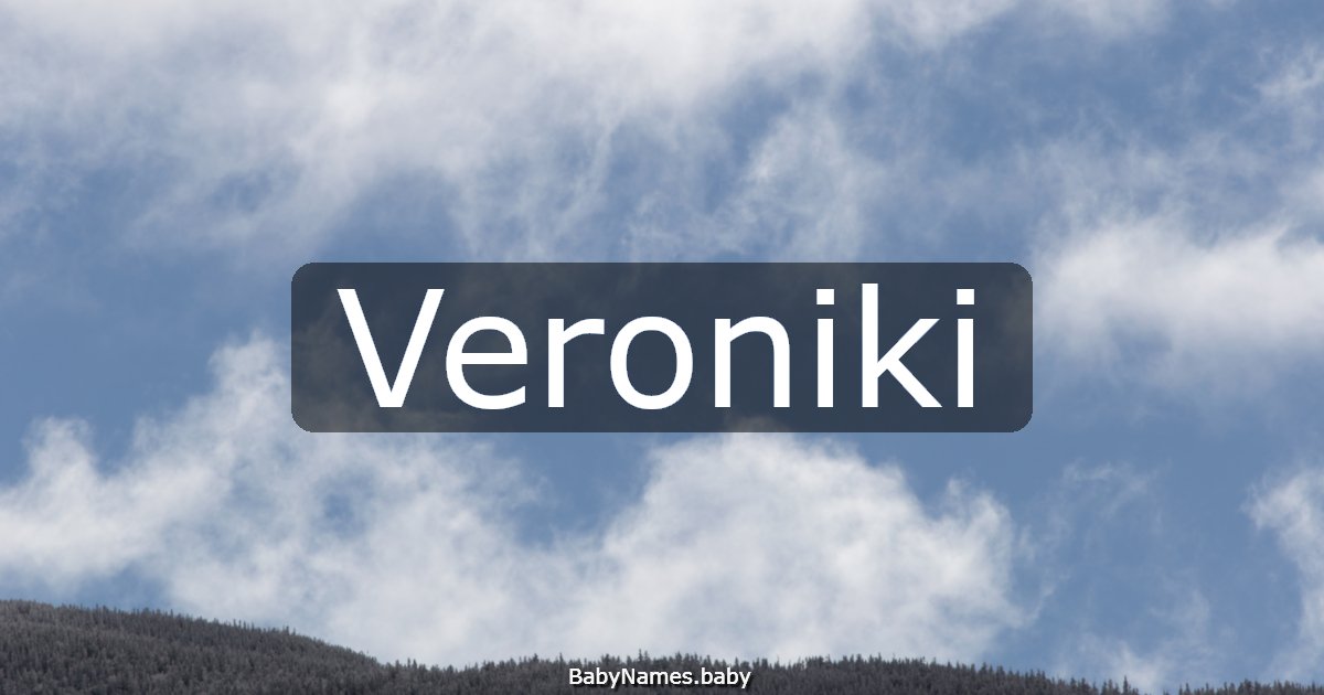 Veroniki