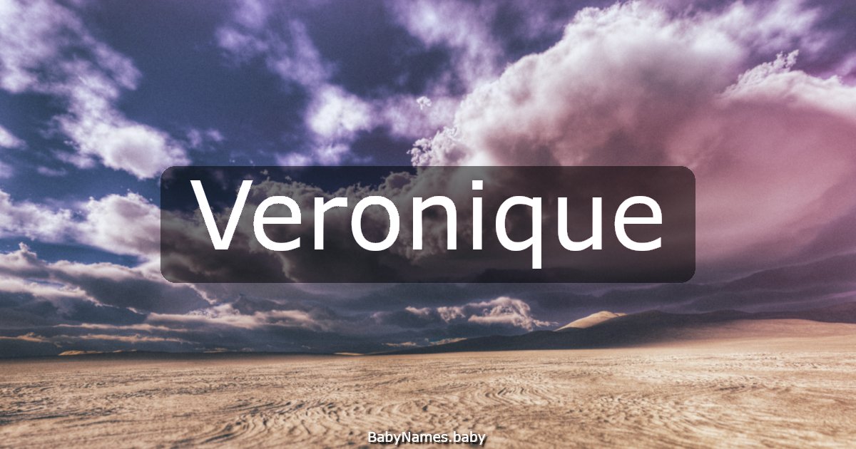 Veronique