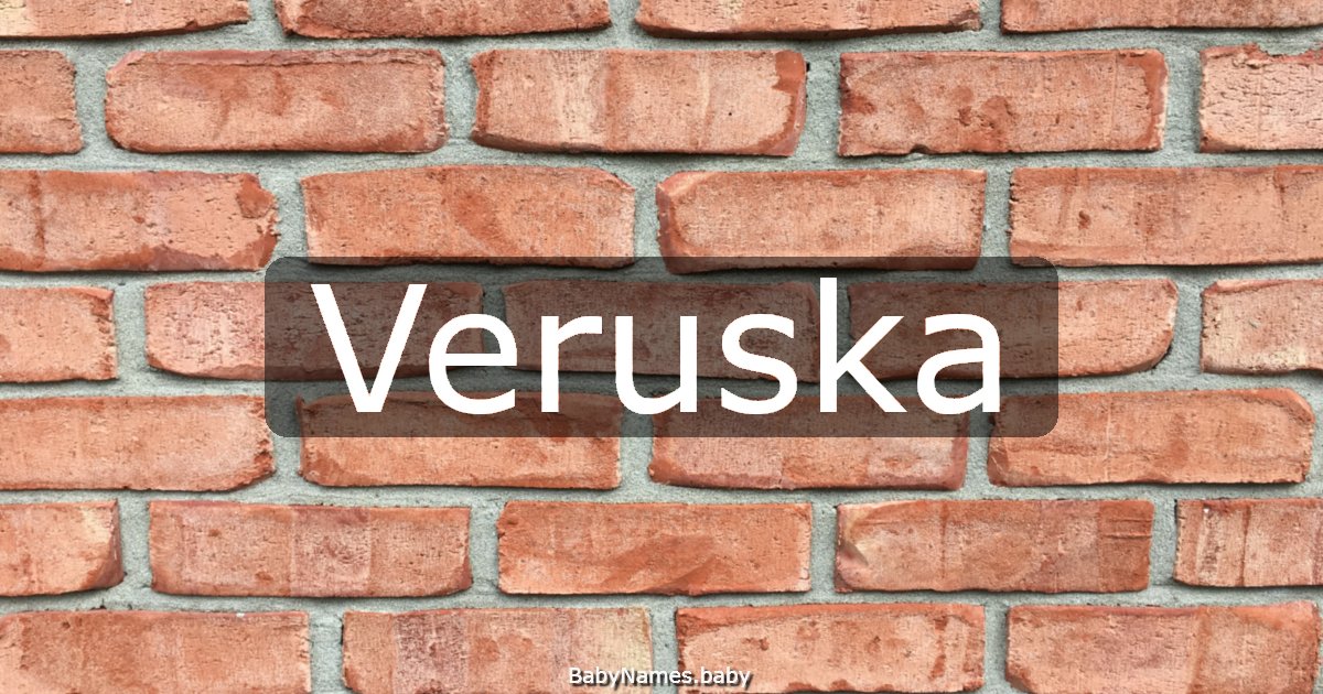 Veruska