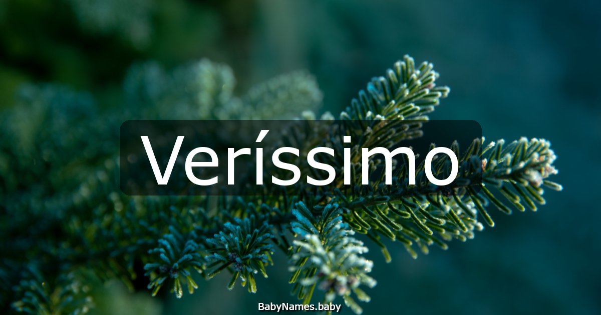 Veríssimo