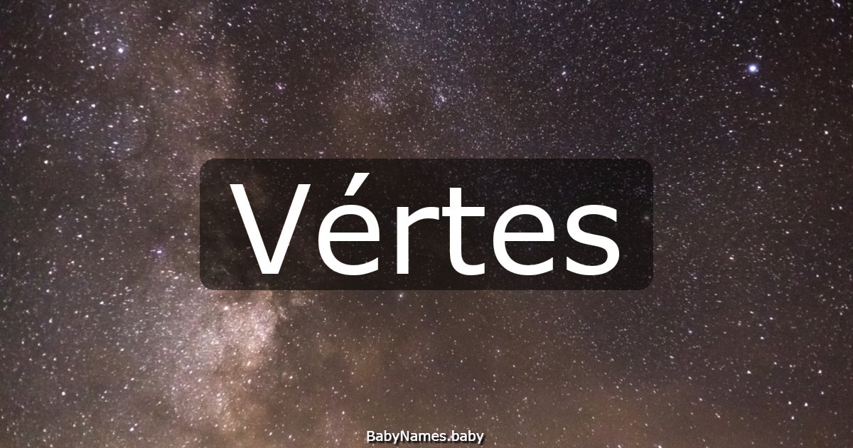 Vértes