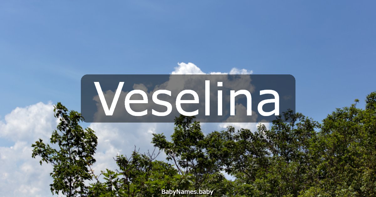 Veselina