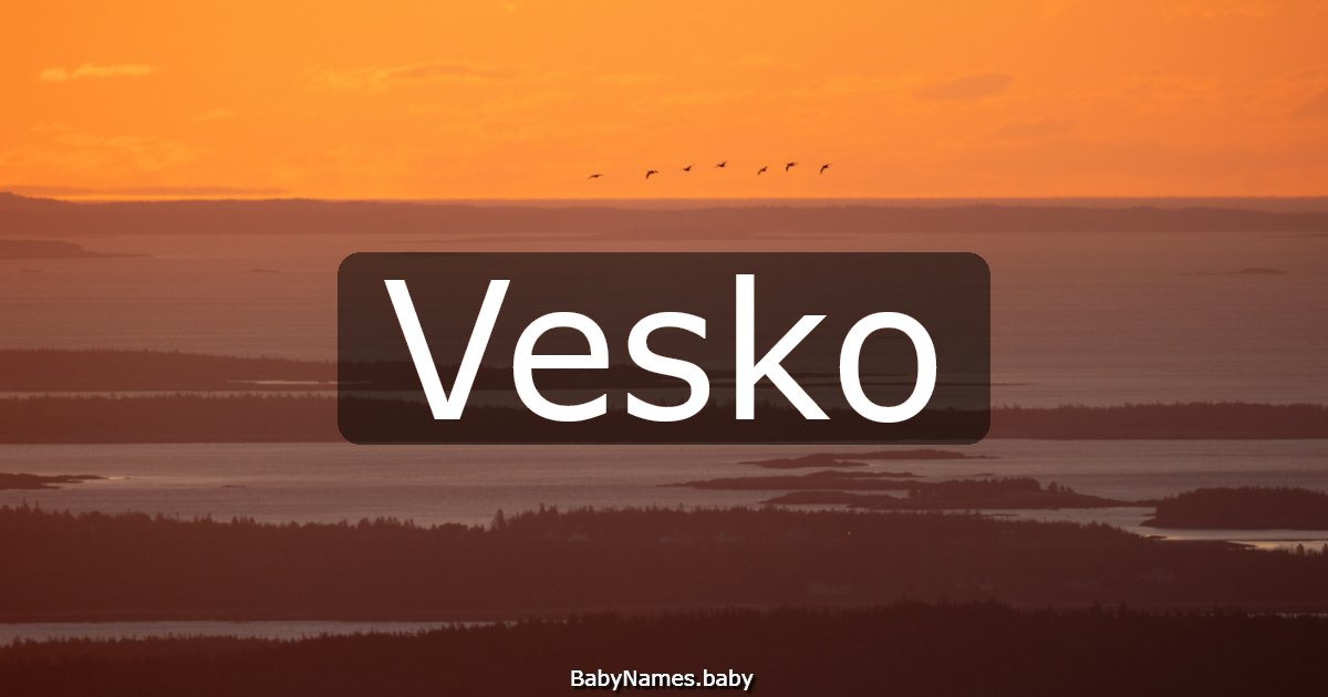 Vesko