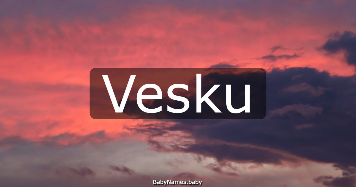 Vesku