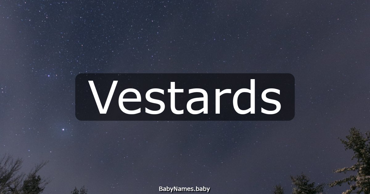 Vestards