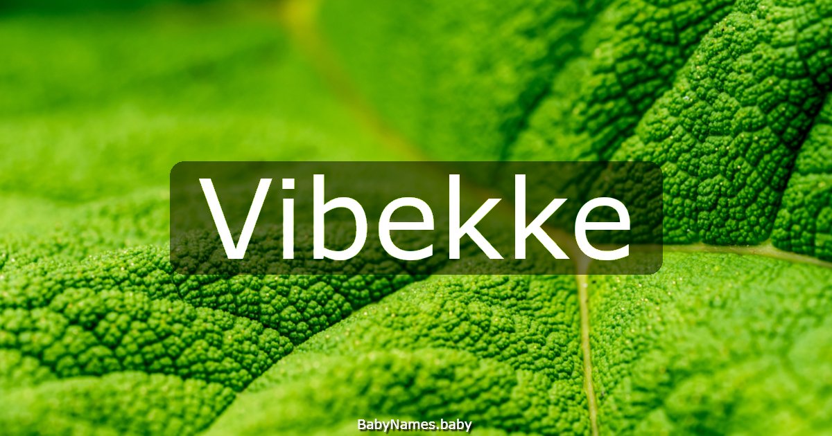 Vibekke
