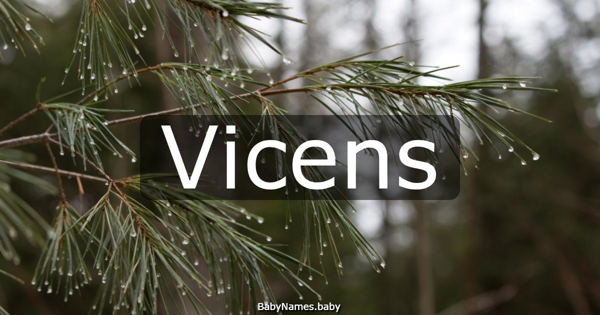 Vicens