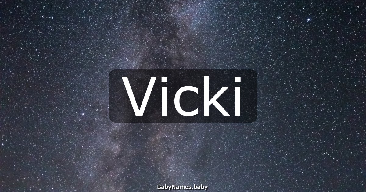 Vicki
