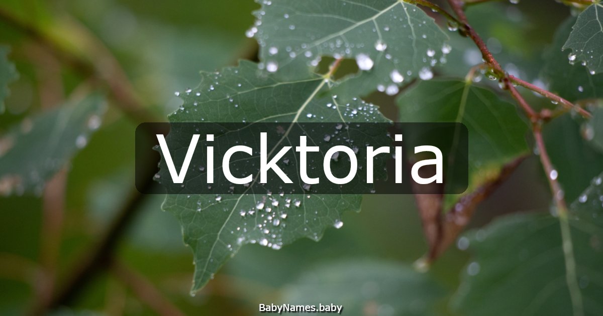 Vicktoria